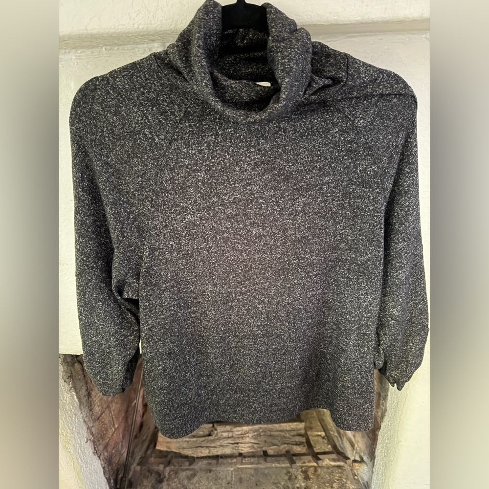 Sugarlips Charcoal Knit Top
